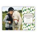 Click on Holiday Trees Flat Photocard to see product details