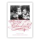 Click on Merry Christmas Script Flat Photocard to see product details