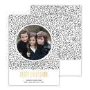 Click on Dabney Lee Dots Foil Flat Photocard to see product details