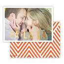 Click on Dabney Lee Fa La La Foil Flat Photocard to see product details