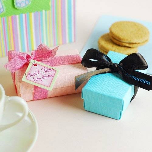 Click on Personalized Baby Shower Mini Gable Favor Boxes to see product details