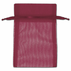 Click on Burgundy Organza Bags to see product details