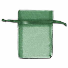 Click on Hunter Green Organza Bags to see product details