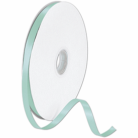 Click on Double Face Tiffany Blue Satin Ribbon to see product details