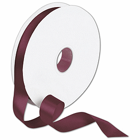 Click on Double Face Burgundy Satin Ribbon to see product details