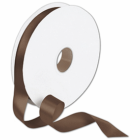Click on Double Face Chocolate Satin Ribbon to see product details