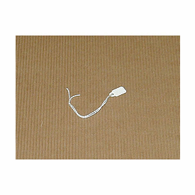 Click on White Jewelry Tags with Burgundy String to see product details
