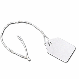 Click on White Merchandise Tags w/ White String to see product details