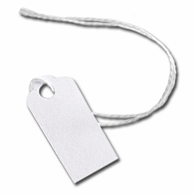 Click on White Merchandise Tags w/ White String to see product details