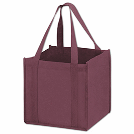 Click on Burgundy Unprinted Non-Woven Tote Bags to see product details