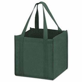 Click on Hunter Green Unprinted Non-Woven Tote Bags to see product details