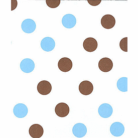 Click on Brown & Blue Dots Tissue Paper to see product details