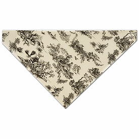 Click on Black on Oatmeal Toile Tissue Paper to see product details