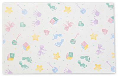 Click on Baby Prints Tissue Paper to see product details