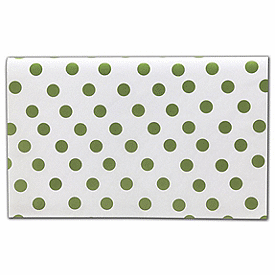 Click on Green Dots Tissue Paper to see product details