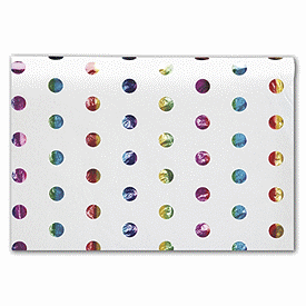 Click on Rainbow Hot Spots Tissue Paper to see product details
