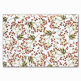 Click on Snow Berries Tissue Paper to see product details