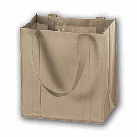 Click on Tan Unprinted Non-Woven Market Bags to see product details
