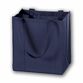 Click on Navy Unprinted Non-Woven Market Bags to see product details
