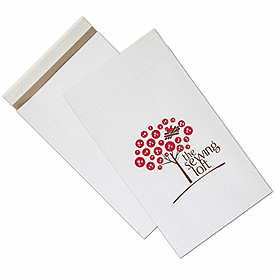 Click on White Printed Eco-Mailers to see product details