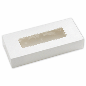 Click on White Windowed Bakery Boxes to see product details