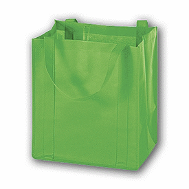 Click on Lime Unprinted Non-Woven Market Bags to see product details