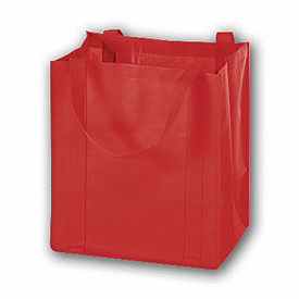 Click on Red Unprinted Non-Woven Market Bags to see product details