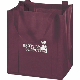 Click on Burgundy Non-Woven Market Bags to see product details