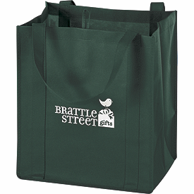 Click on Hunter Green Non-Woven Market Bags to see product details