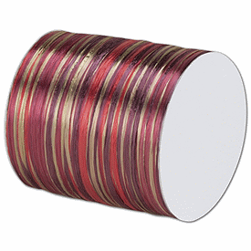 Click on Raffia Pearl Burgundy Multi Ribbon 1/4