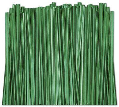 Click on Green Metallic Twist Ties to see product details