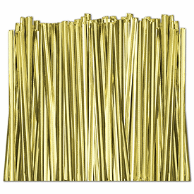 Click on Gold Metallic Twist Ties to see product details