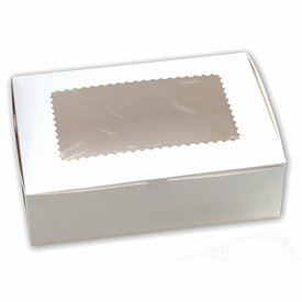 Click on White Windowed Standard Cupcake Boxes to see product details