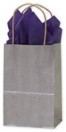 Click on Silver Metallic-on-Kraft Shoppers to see product details