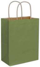 Click on Rainforest Green Color-on-Kraft Shoppers to see product details