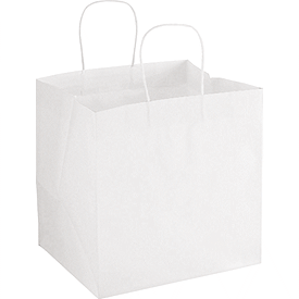 Click on White Kraft Wide Gusset Take-Out Bags to see product details