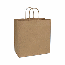 Click on Recycled Kraft Paper Shoppers Star to see product details