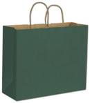 Click on Forest Green Color-on-Kraft Shoppers to see product details