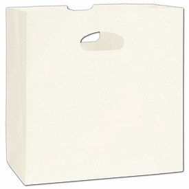 Click on White Kraft Paper Bags with Die-Cut Handles to see product details
