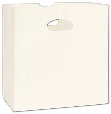 Click on White Kraft Paper Bags with Die-Cut Handles to see product details