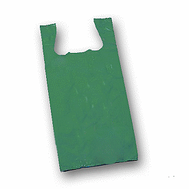Click on Dark Green Unprinted T-Shirt Bags to see product details