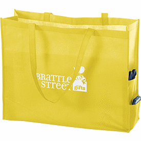 Click on Yellow Non-Woven Tote Bags to see product details