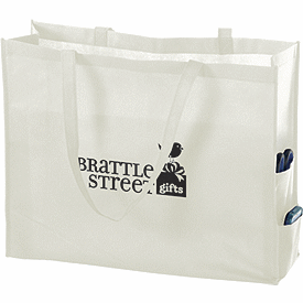 Click on White Non-Woven Tote Bags to see product details