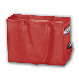 Click on Red Unprinted Non-Woven Tote Bags to see product details