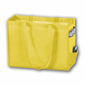 Click on Yellow Unprinted Non-Woven Tote Bags to see product details