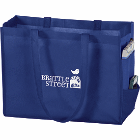Click on Royal Blue Non-Woven Tote Bags to see product details