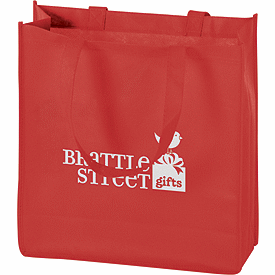 Click on Red Non-Woven Tote Bags to see product details
