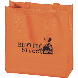 Click on Orange Non-Woven Tote Bags to see product details