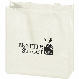 Click on White Non-Woven Tote Bags to see product details