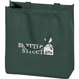 Click on Hunter Green Non-Woven Tote Bags to see product details